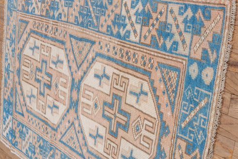 Vintage Oushak Area Rug (3' x 4')