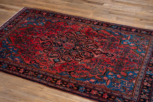 Vintage Bidjar Area Rug (3' x 5')