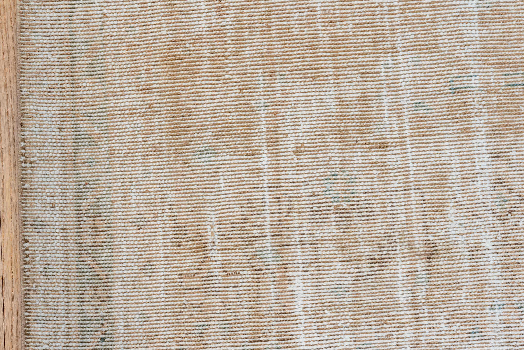 3' x 10' one-of-a-kind handmade vintage Malayer runner rug. Color palette: off-white, light gray, gray, brown, linen