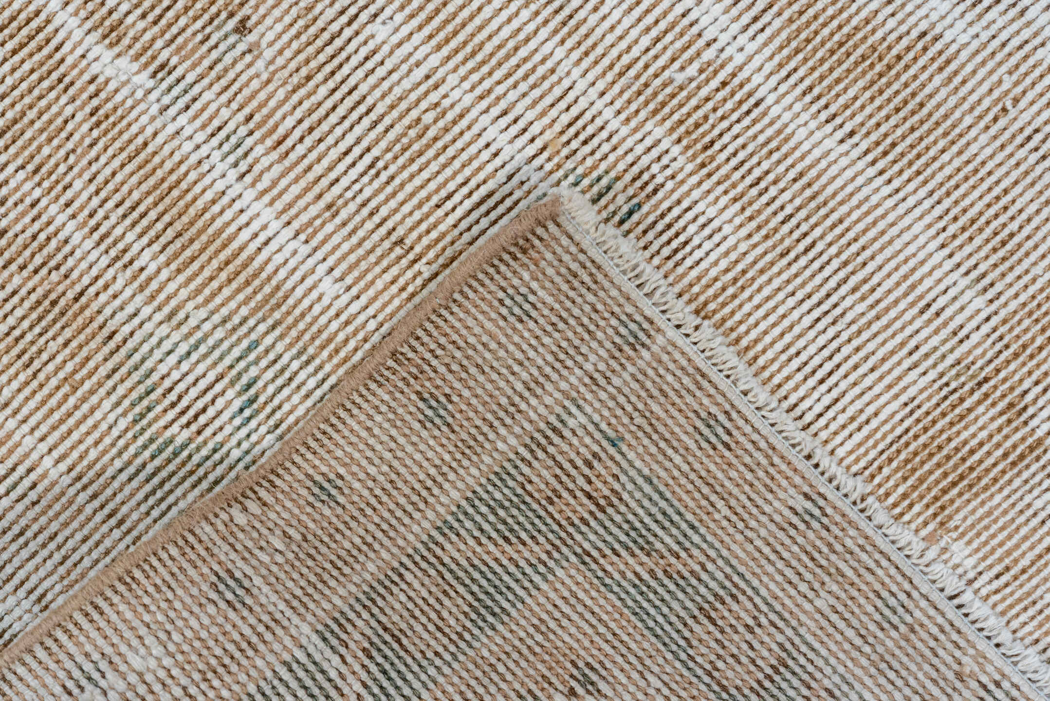 3' x 10' one-of-a-kind handmade vintage Malayer runner rug. Color palette: off-white, light gray, gray, brown, linen