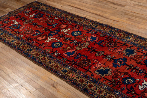 Vintage Malayer Runner Rug (3' x 9')