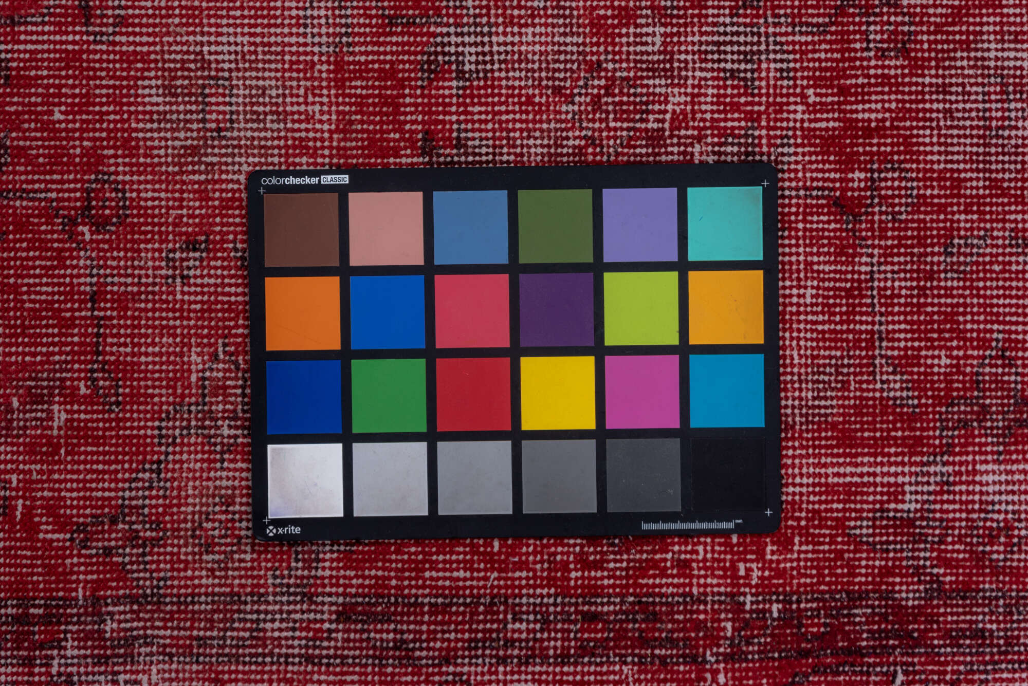 3' x 10' one-of-a-kind handmade vintage Overdyed runner rug. Color palette: brown, off-white, orange, pink, red, wine