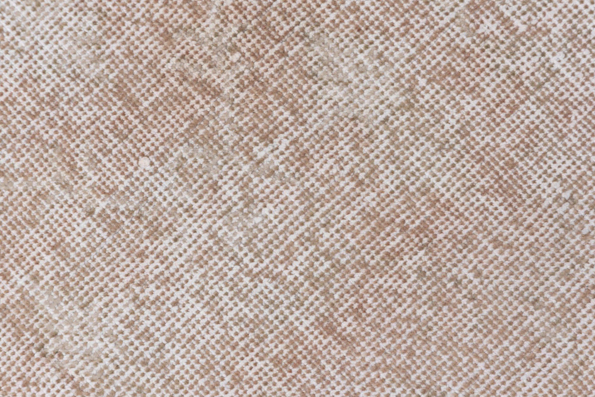 3' x 6' one-of-a-kind handmade vintage Oushak small size rug. Color palette: gray, light gray, off-white, pink, snow, white