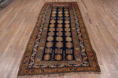 Vintage Karabagh Runner Rug (4' x 10')