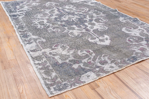 Vintage Oushak Area Rug (4' x 7')