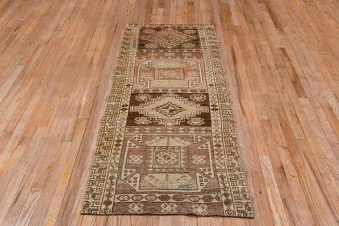 Vintage Oushak Runner Rug (2' x 7')