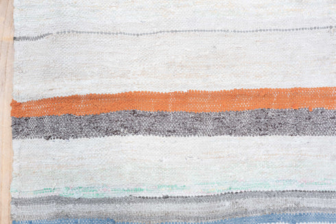 Vintage Rag Rug Area Rug (6' x 8')