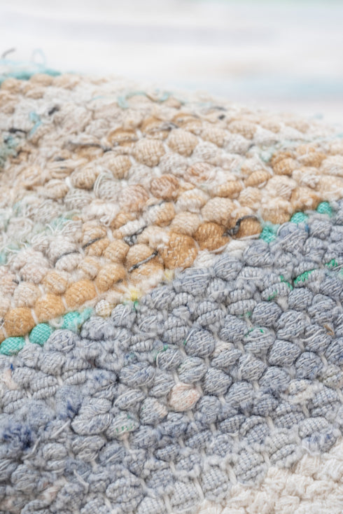 Vintage Rag Rug Area Rug (7' x 10')