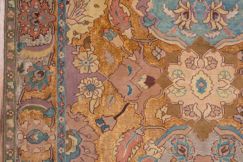 Antique Agra Runner Rug (4' x 13')