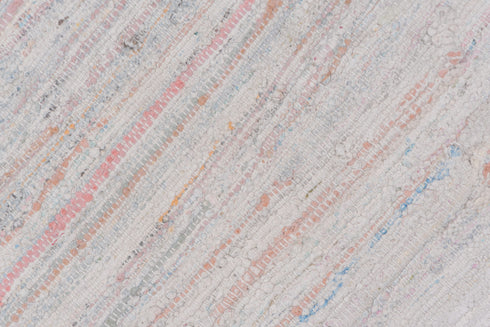 Antique Rag Rug Area Rug (5' x 7')