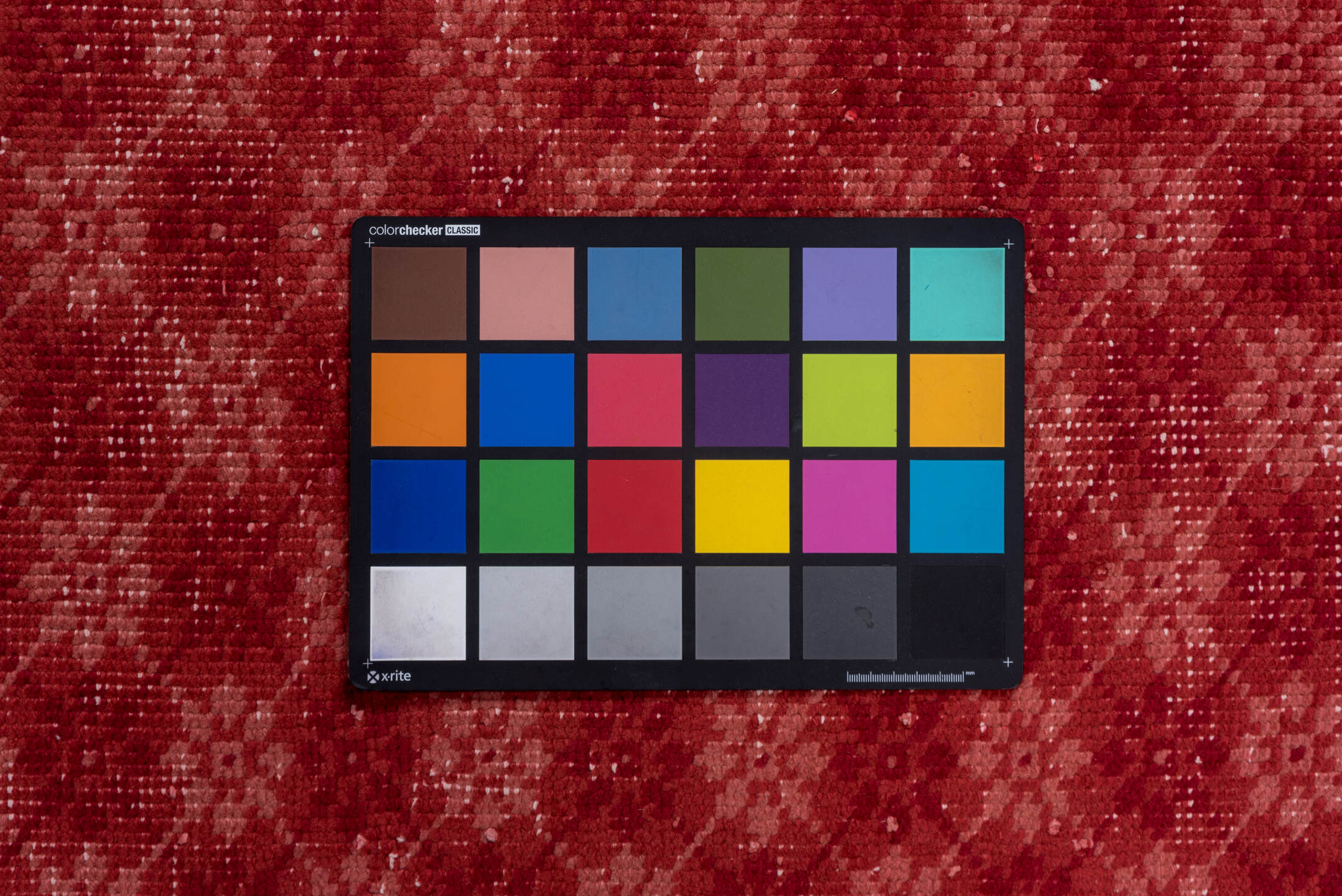 6' x 9' one-of-a-kind handmade vintage Oushak medium size rug. Color palette: brown, red, pink, off-white, white, snow