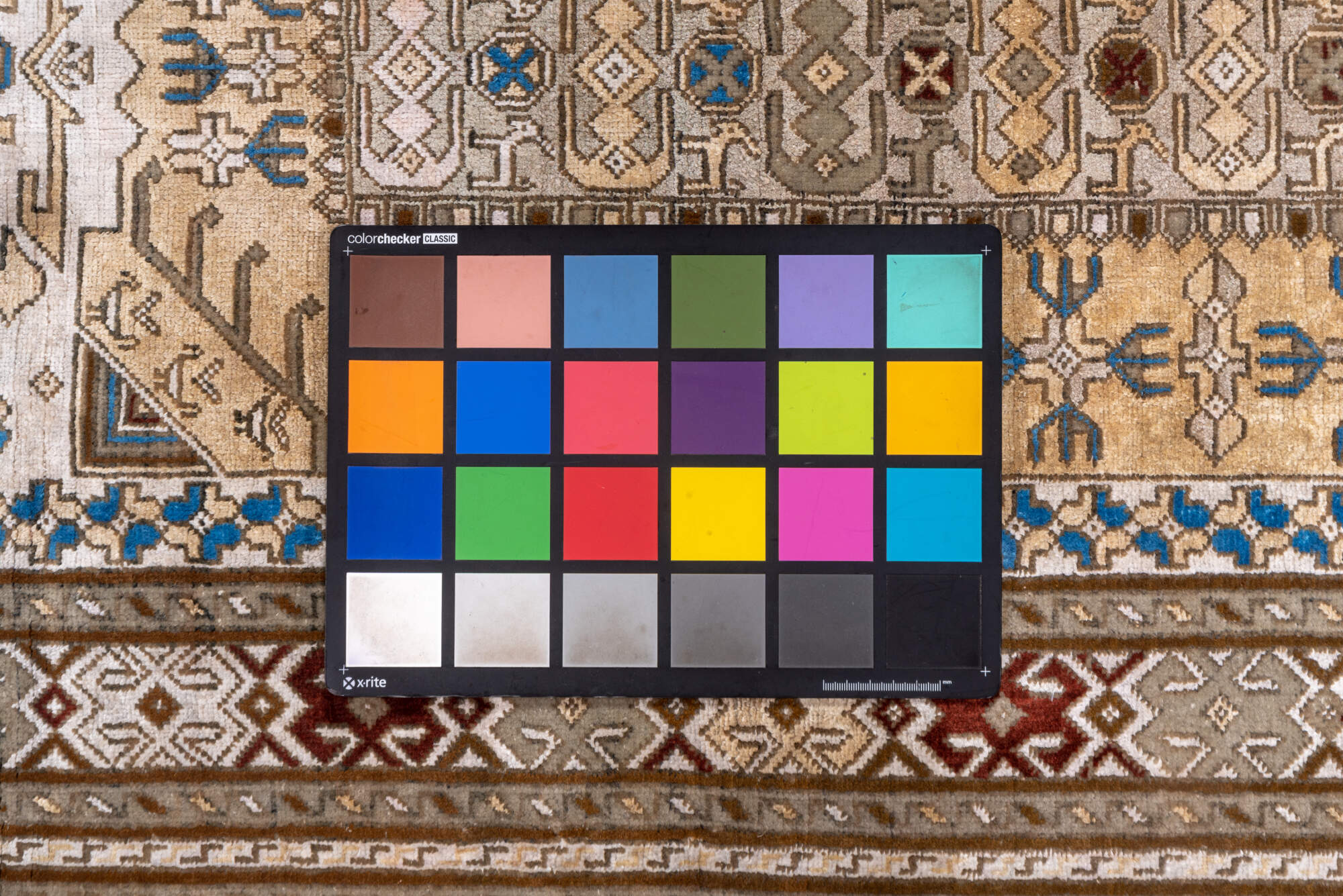 2' x 4' one-of-a-kind handmade vintage Sivas small size rug. Color palette: blue, brown, gray, light gray, light slate gray