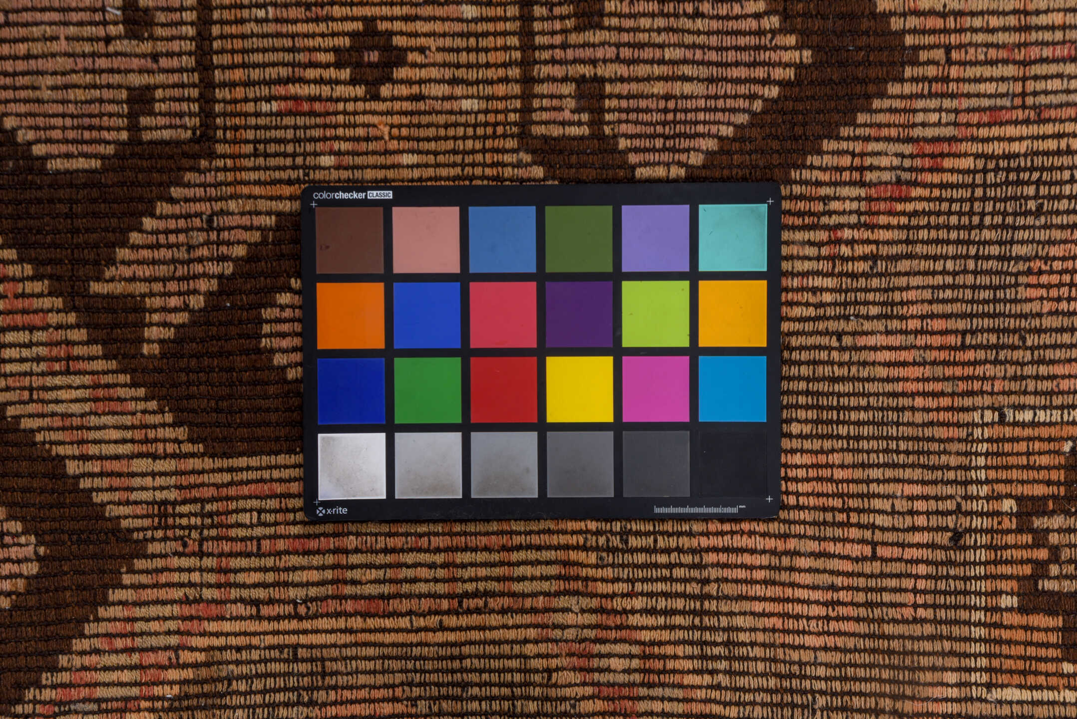 6' x 9' one-of-a-kind handmade vintage Jijim medium size rug. Color palette: pink, brown, gray