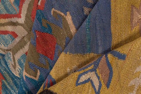 Antique Besserabian Area Rug (6' x 8')