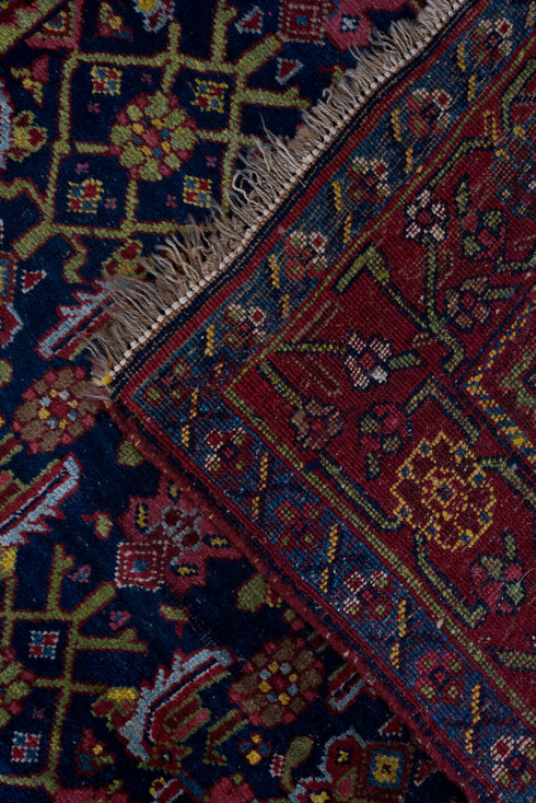 Antique Bidjar Runner Rug (3' x 16')