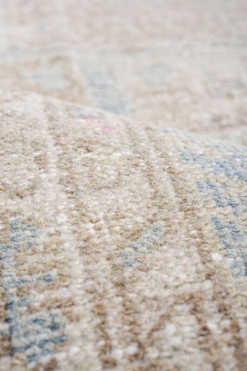 Antique Oushak Runner Rug (3' x 9')