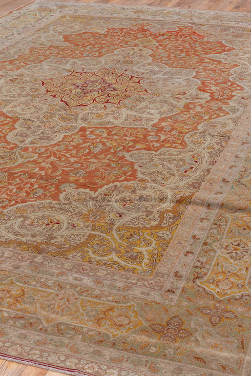 Vintage Tabriz Area Rug (8' x 12')