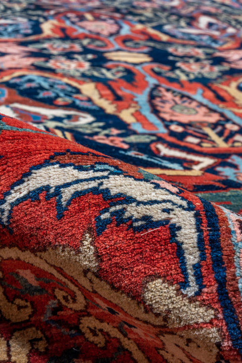 Vintage Bidjar Area Rug (7' x 17')