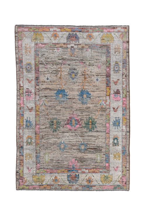 Vintage Oushak Area Rug (6' x 9')