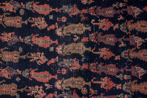 Vintage Malayer Runner Rug (4' x 11')