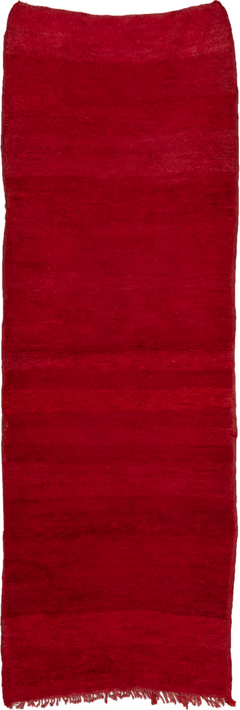 Vintage Moroccan Runner Rug (3' x 10')