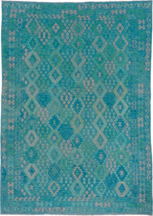 Vintage Kilim Area Rug (8' x 11')