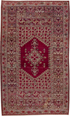 Antique Ghordes Area Rug (6' x 11')