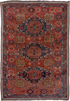 Antique Sumak Area Rug (6' x 9')