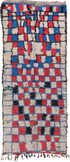 Vintage Moroccan Runner Rug (4' x 10')