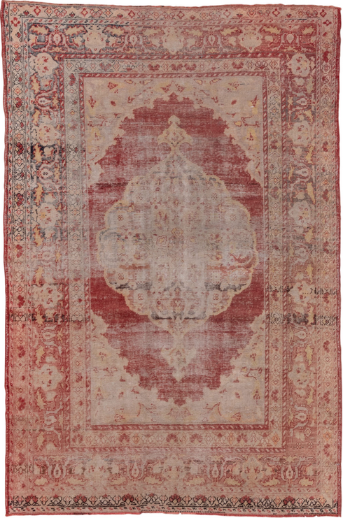 Vintage Oushak Area Rug (5' x 9')