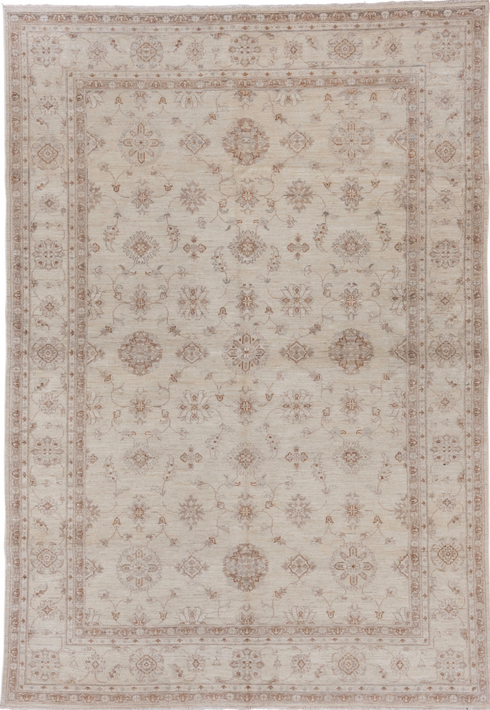 Vintage Afghan Area Rug (6' x 9')