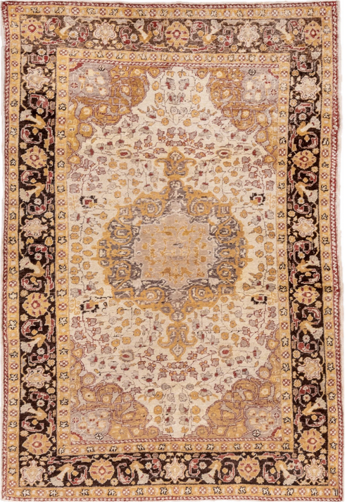 Vintage Oushak Area Rug (4' x 7')