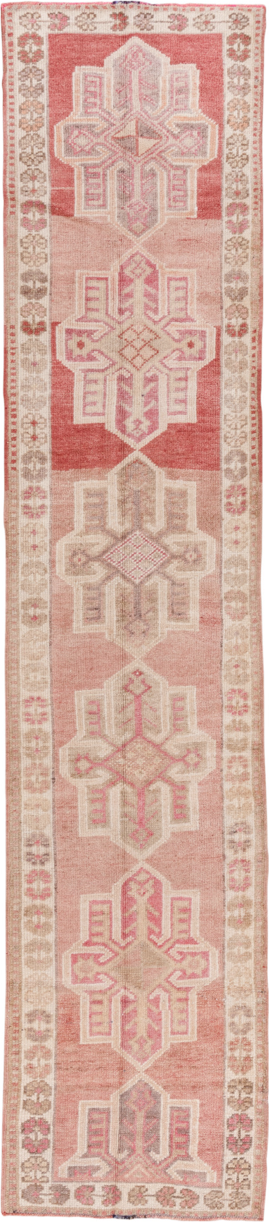 Vintage Oushak Runner Rug (2' x 12')