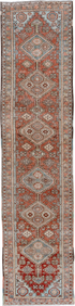 Vintage Heriz Runner Rug (2' x 10')