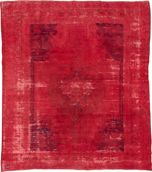 Vintage Overdyed Area Rug (8' x 9')