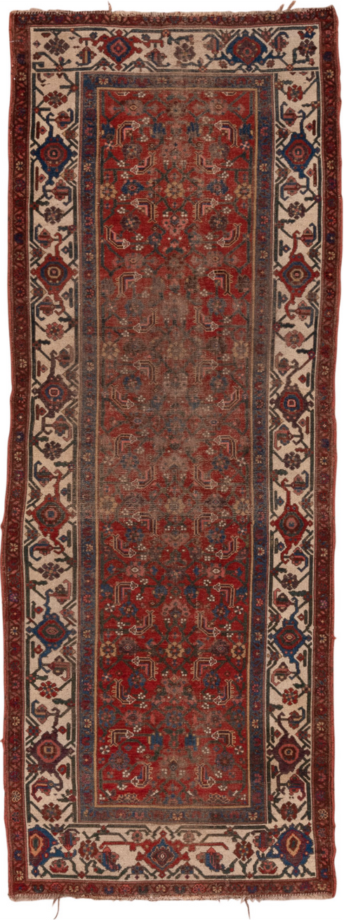 Vintage Malayer Runner Rug (3' x 9')