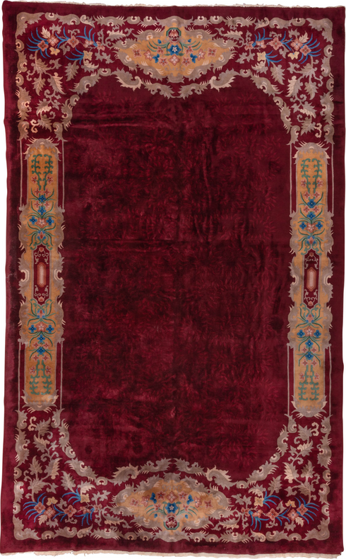 Antique Chinese Area Rug (10' x 17')