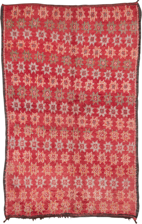 Vintage Moroccan Area Rug (6' x 9')