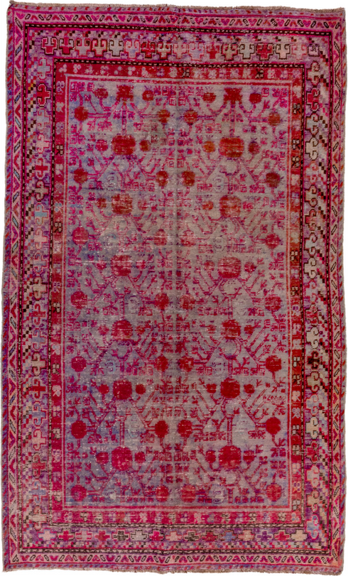 Antique Khotan Area Rug (5' x 9')