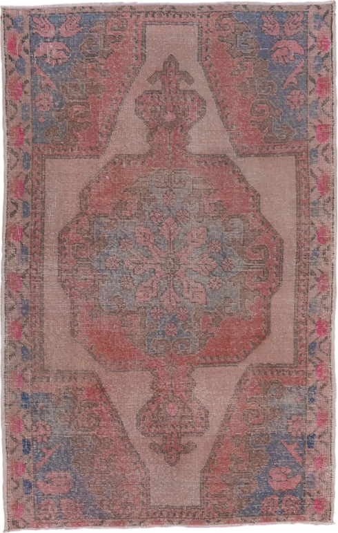 Vintage Oushak Area Rug (4' x 6')