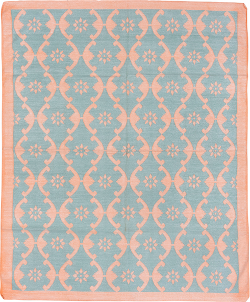 Vintage Dhurrie Area Rug (8' x 9')