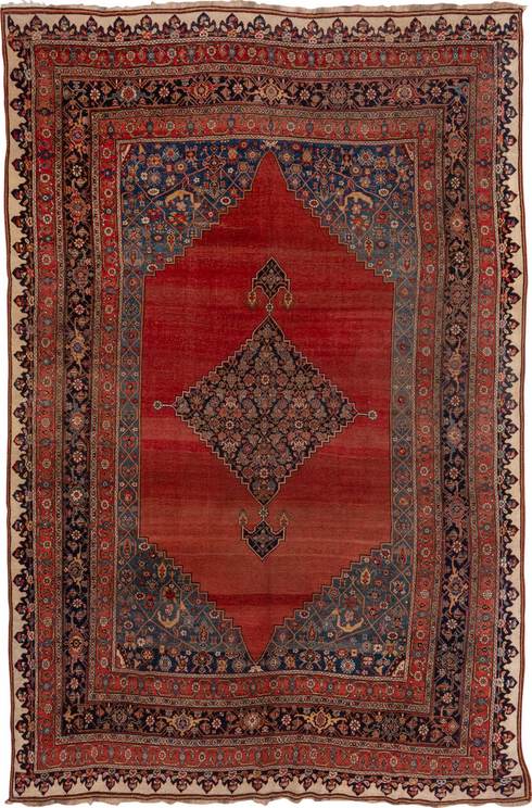 Antique Bidjar Area Rug (9' x 14')