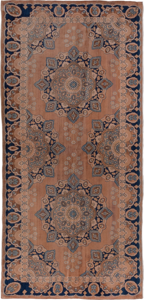 Antique Kerman Runner Rug (4' x 9')