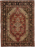 Vintage Oushak Area Rug (4' x 5')