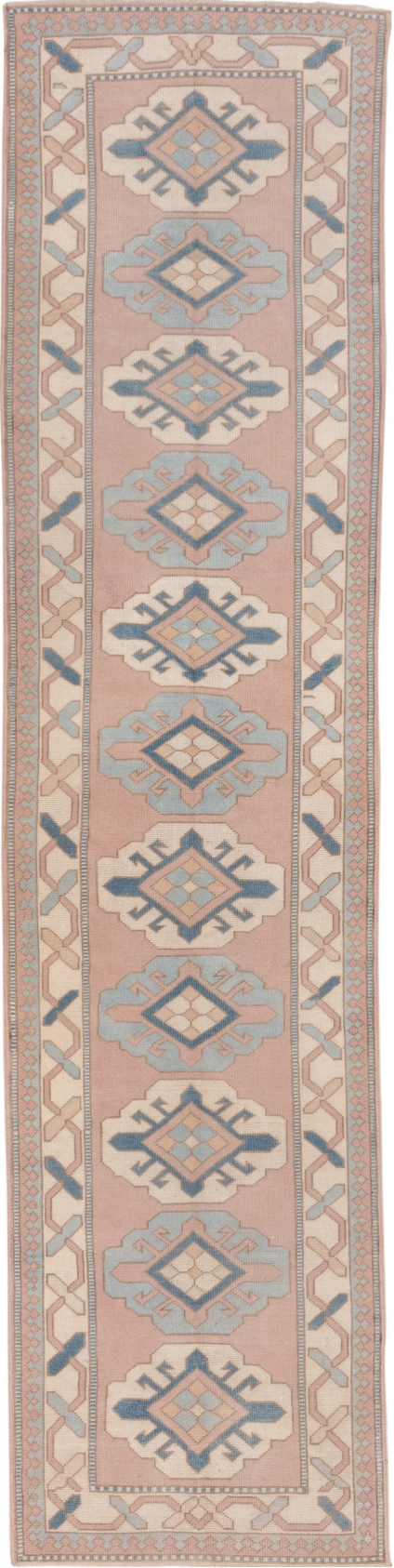 Vintage Oushak Runner Rug (2' x 12')