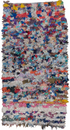 Vintage Rag Rug Area Rug (4' x 7')