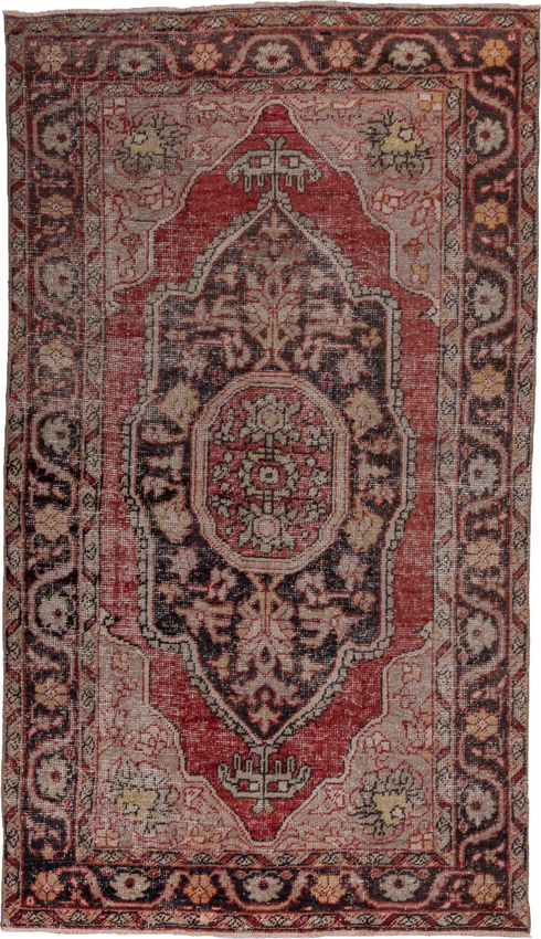 Vintage Oushak Area Rug (5' x 8')
