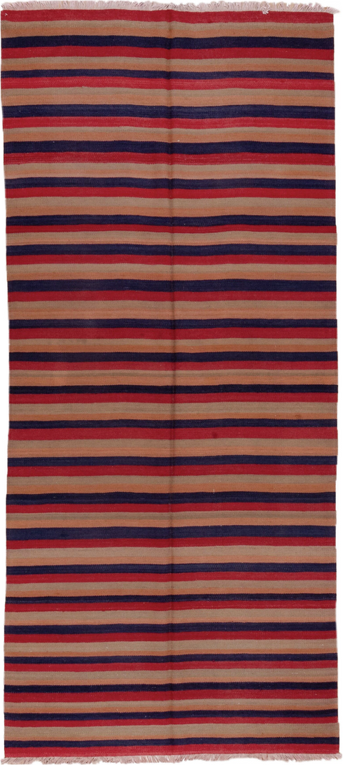 Vintage Kilim Runner Rug (4' x 10')