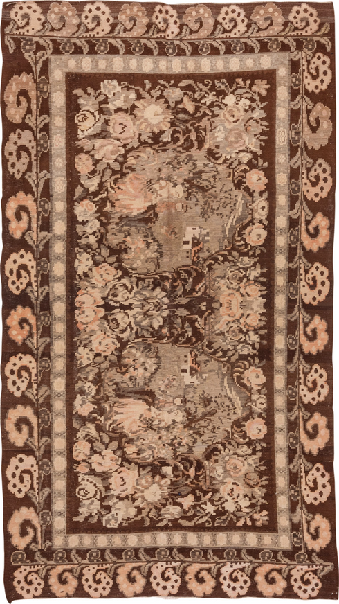 Antique Kilim Area Rug (5' x 10')