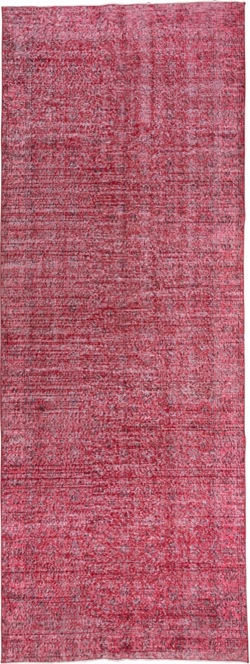 Vintage Overdyed Runner Rug (4' x 12')